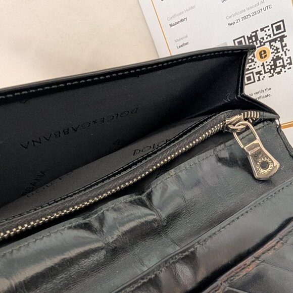 Authentic Dolce & Gabbana Long Wallet - Picture 7 of 11